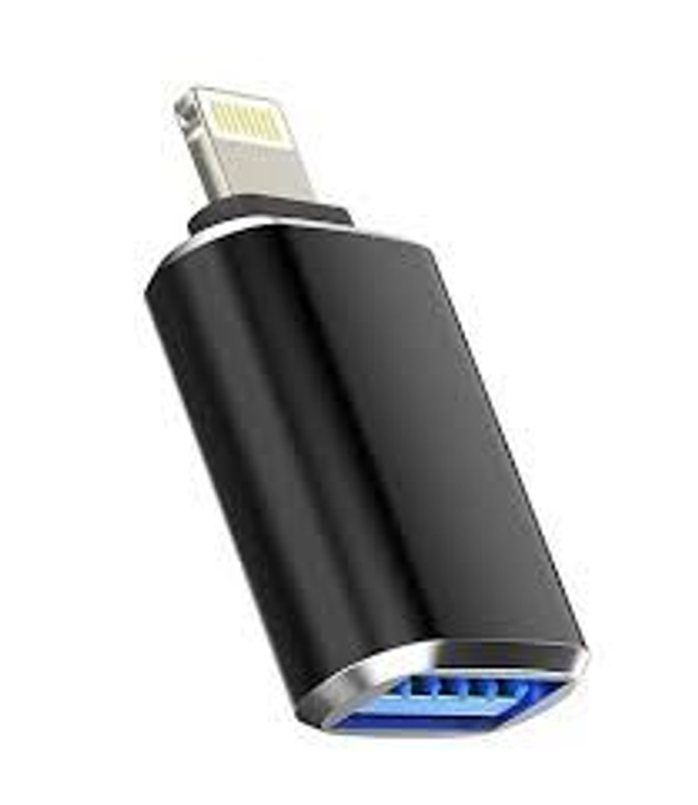 Adaptateur OTG compact USB 3.0 femelle vers Lightning mâle