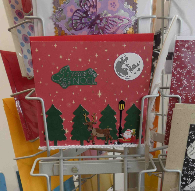 Promenade avec un renne à Noël