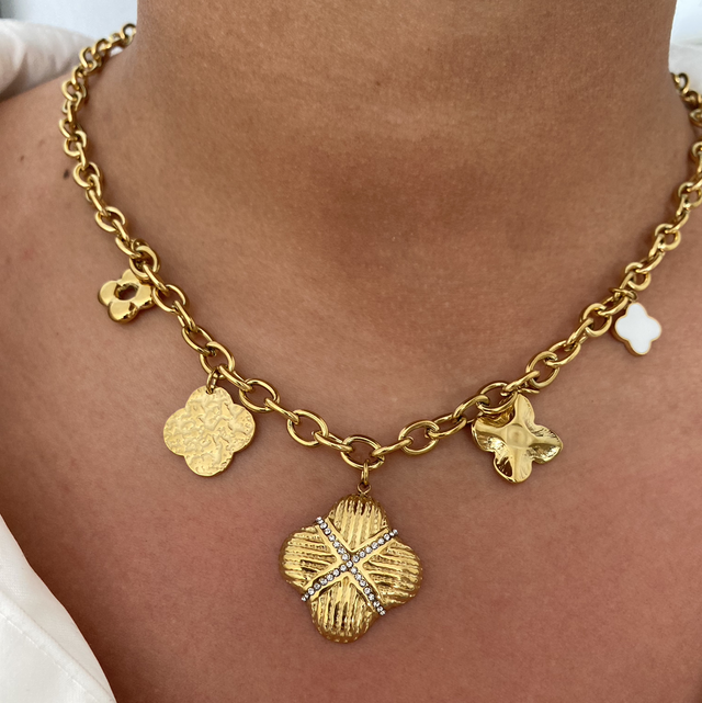 Collier trèfle 