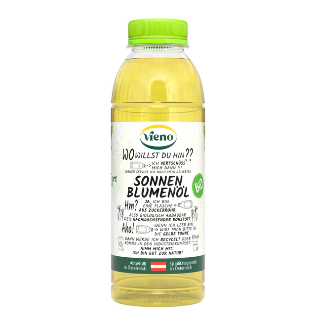 Vieno Bio Sonnenblumenöl 500ml