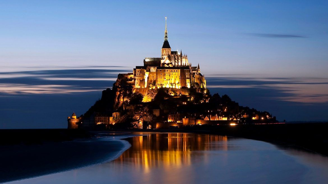 Grandes Marées au Mont Saint Michel 