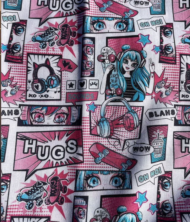 Pochette à collation enroulable grand modèle