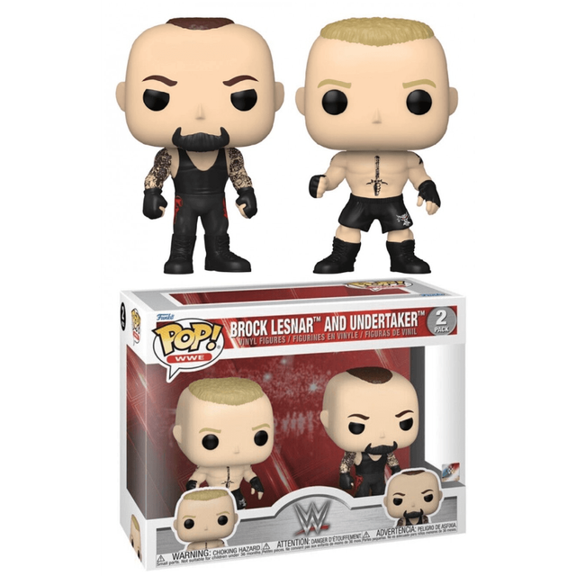 WWE: Brock Lesnar &amp; Undertaker Pop! 2-Pack
