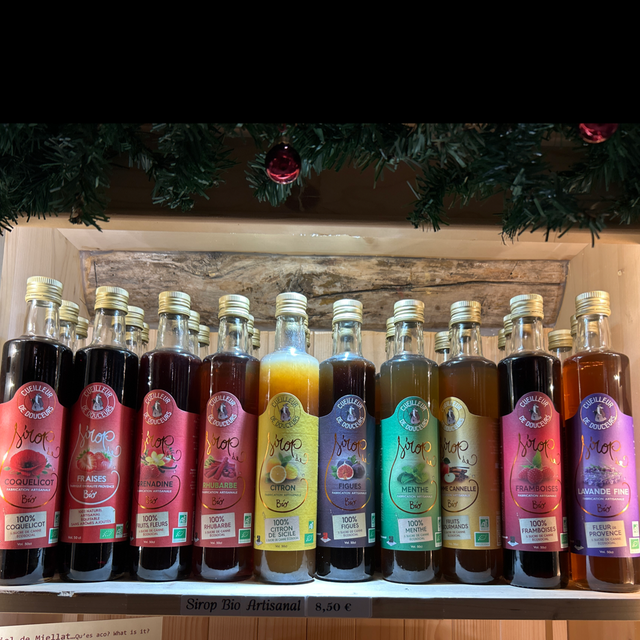 Sirop artisanaux 