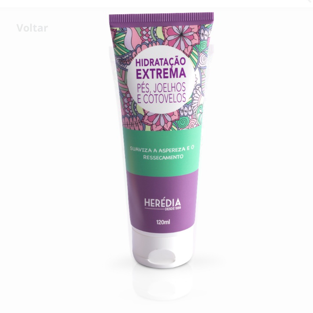 Hidratante Extrema Pés, Joelhos E Cotovelos - 120ml