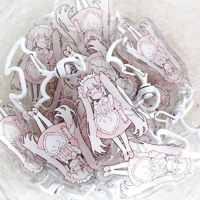 Plastic Idol Keychain