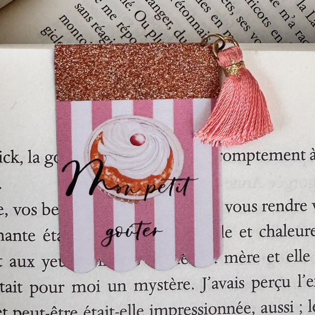 Marque-magnétique &quot;Mon petit goûter&quot;