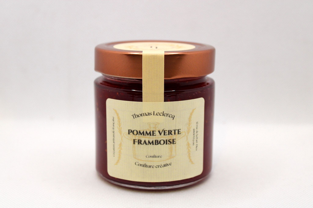 Pomme verte Framboise - SAINT VALENTIN