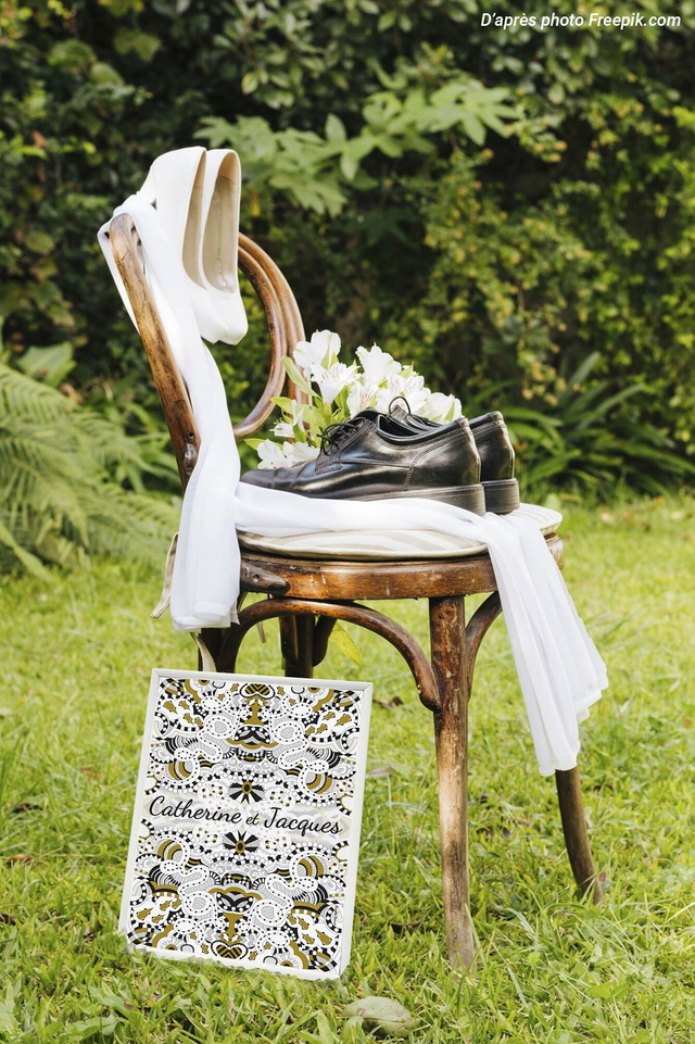 TABLEAU BOUQUET 21 X 29,7 cm (CA-03-P) personnalisable