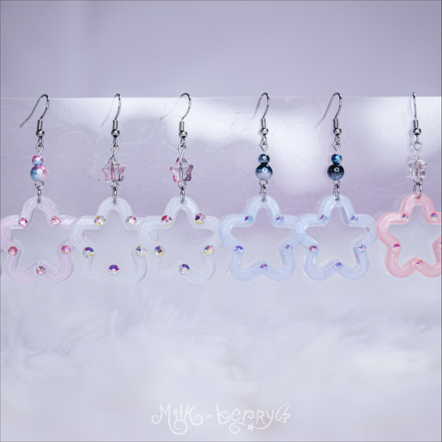 Boucles d'Oreilles Sweet Stars