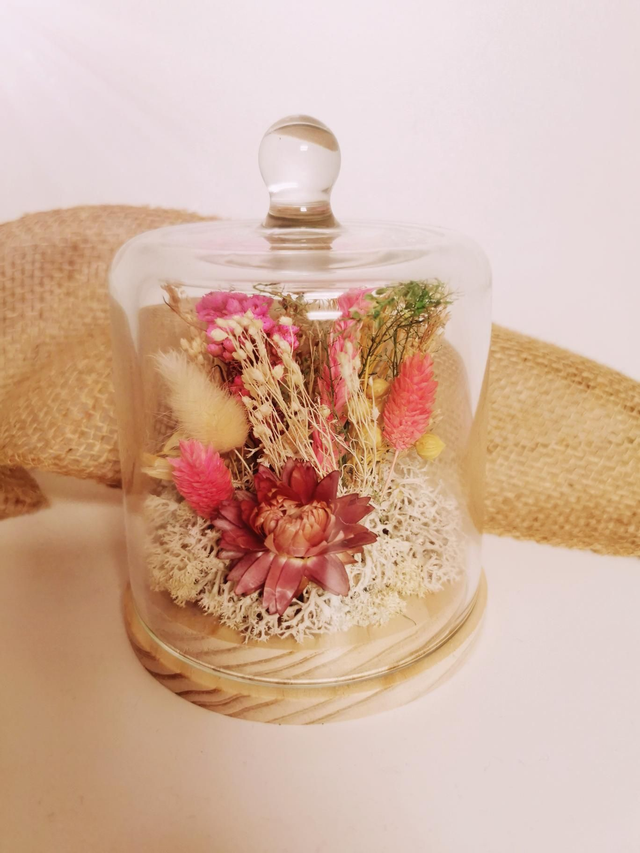 Cloche fleurie à personnaliser