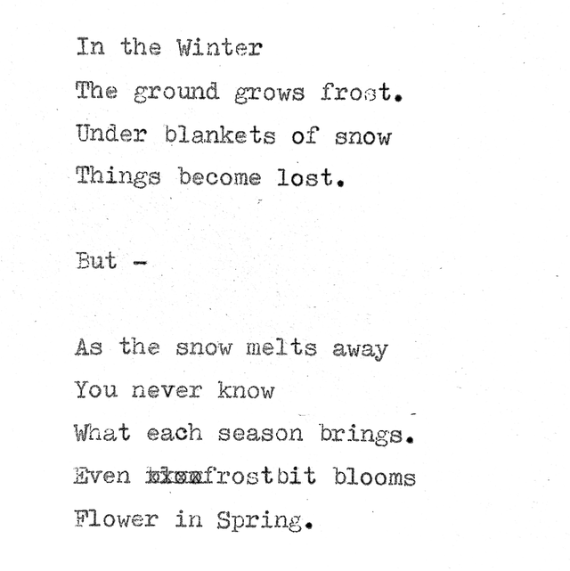 Daily Poem No. 8