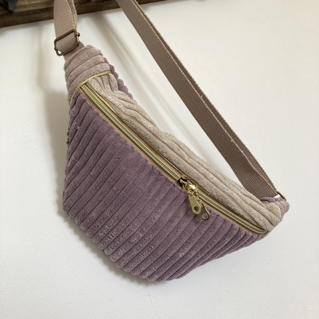 Sac banane multicolore 