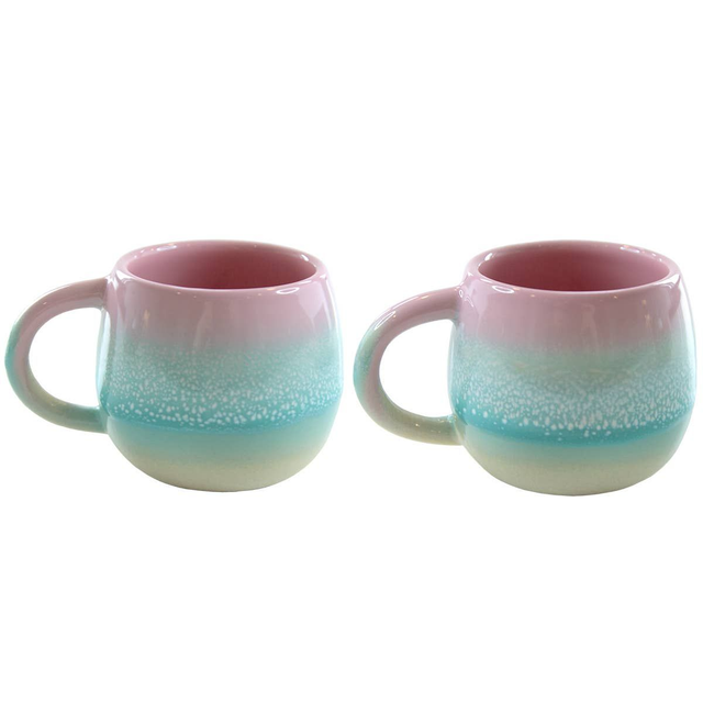  2 Tazas espresso degradadas