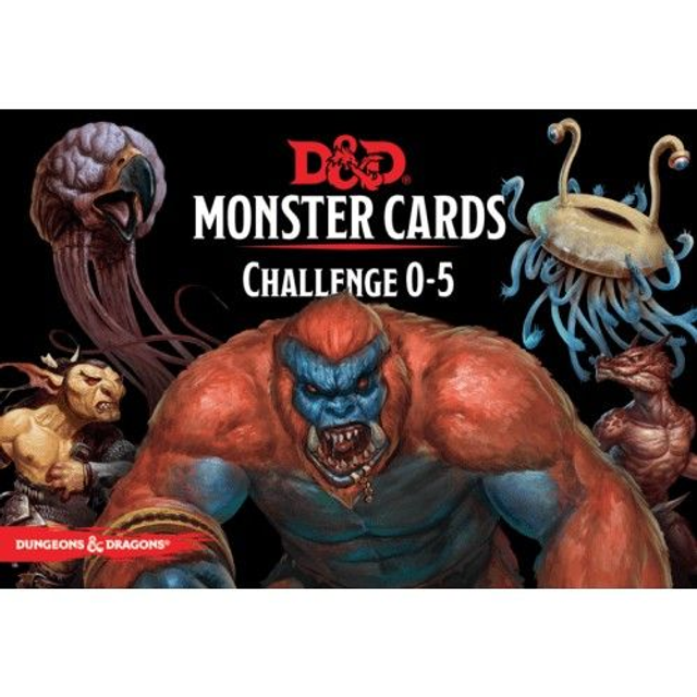 Monster Cards Challenge 0-5