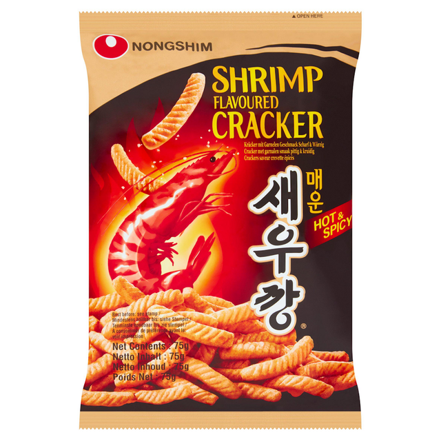 Nongshim Shrimp Cracker Hot &amp; Spicy 75g