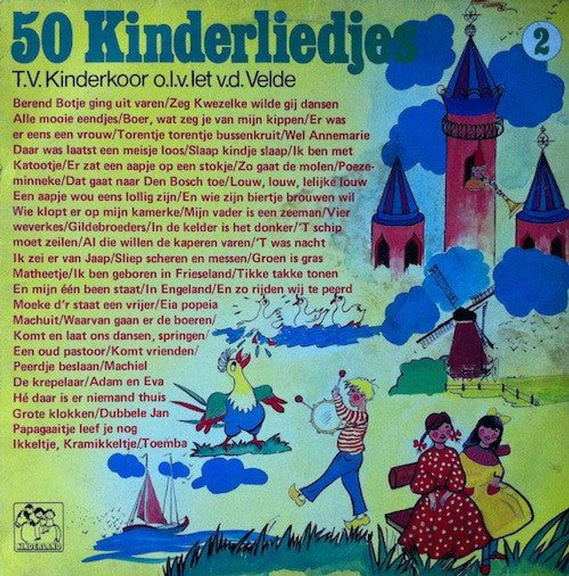 T.V. Kinderkoor - 50 Kinderliedjes 2 (LP)