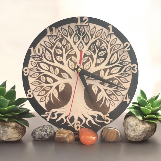 Horloge arbre de vie
