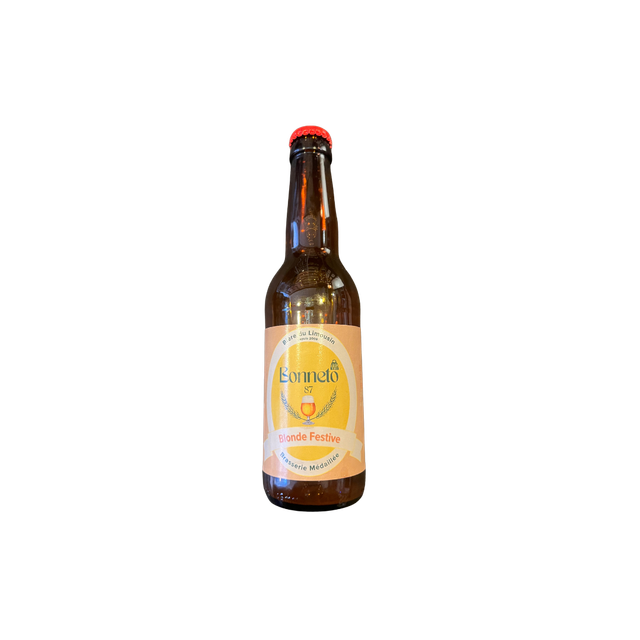 Bière bio La Bergère Blonde festive