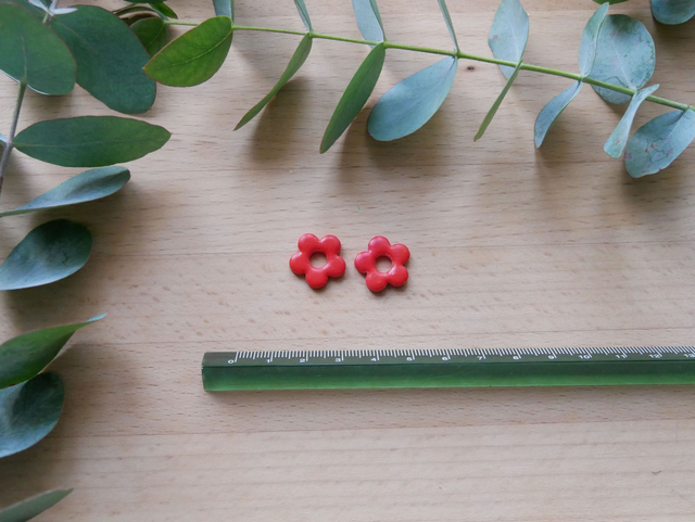 Mini bloom 5 pétales rouge