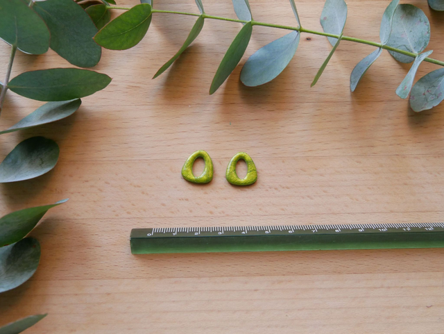 Mini triangle vert clair