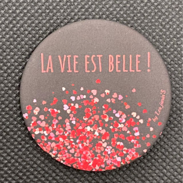 Badge La Vie Est Belle 2