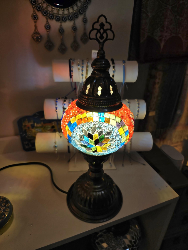 Medium Mosaic Table Lamp 