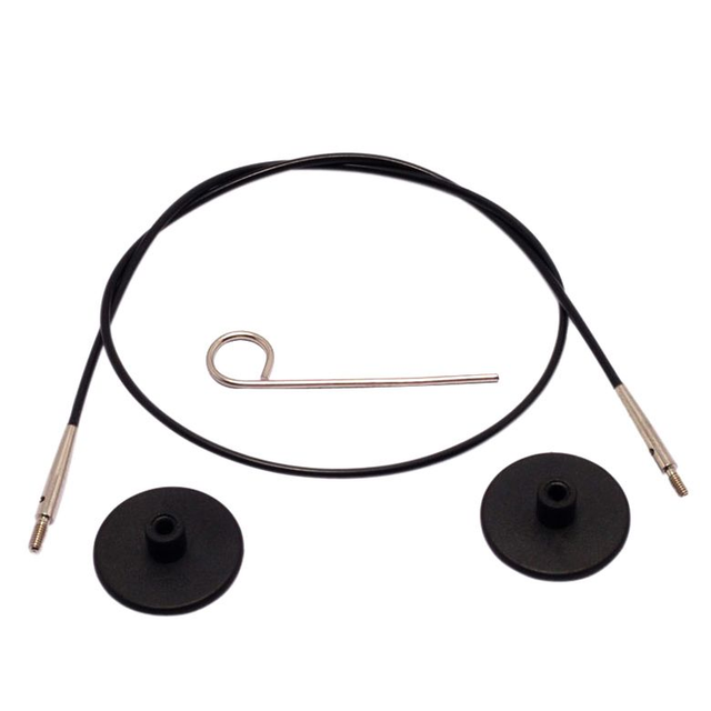 KnitPro Cable - Circular Interchangeable - Black