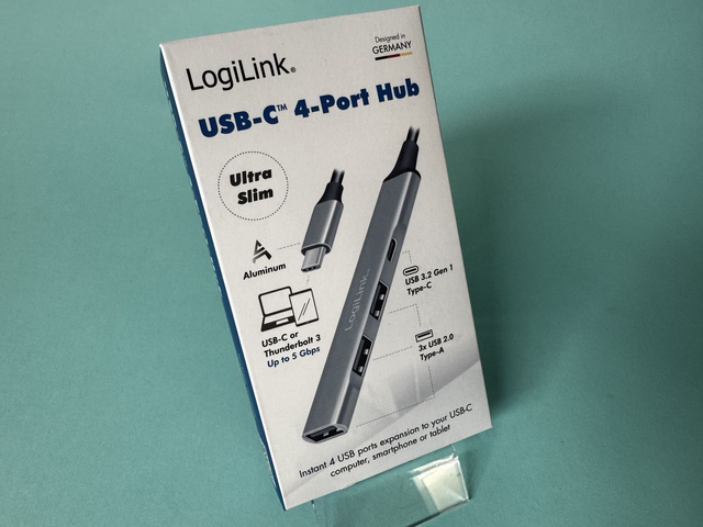 LogiLink USB-C 3.2 4-Port Hub
