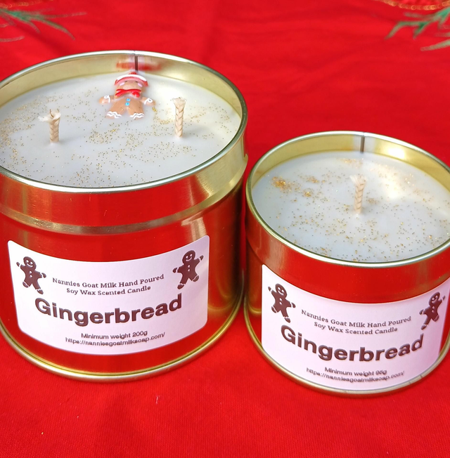 Gingerbread Candle