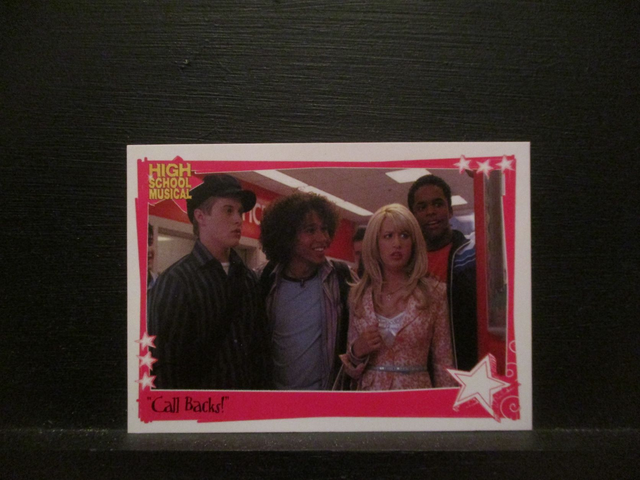 High School Musical 2 Original Trading Card #14