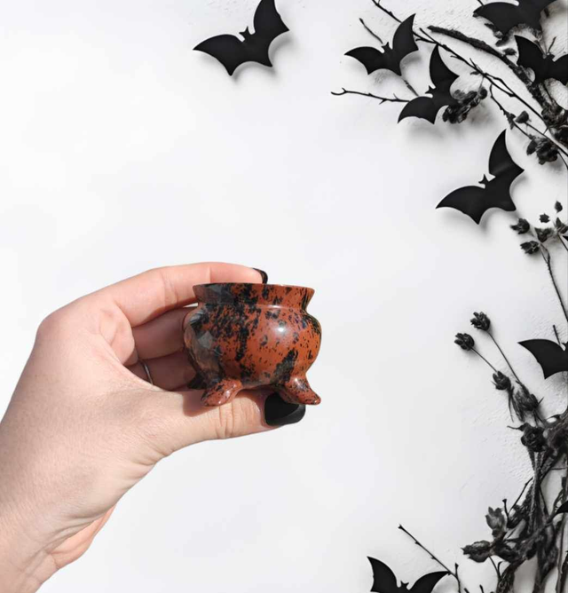 Chaudron Obsidienne acajou