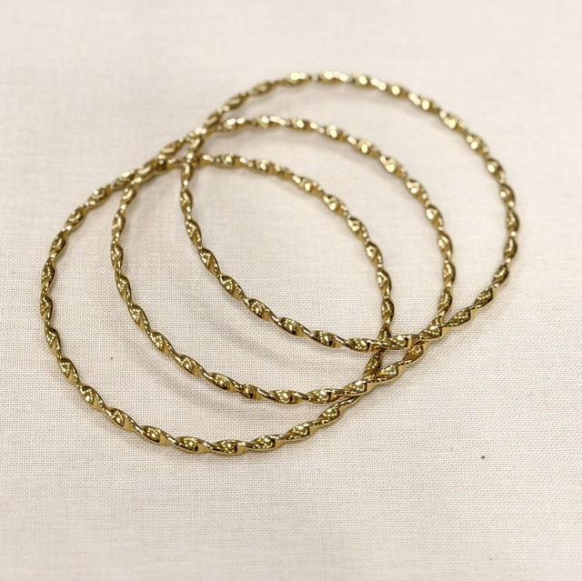 Bracelet torsadé Soléa