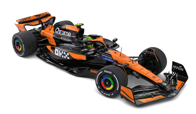 McLaren MCL38 L. Norris Miami GP Solido 1:18 Formel 1
