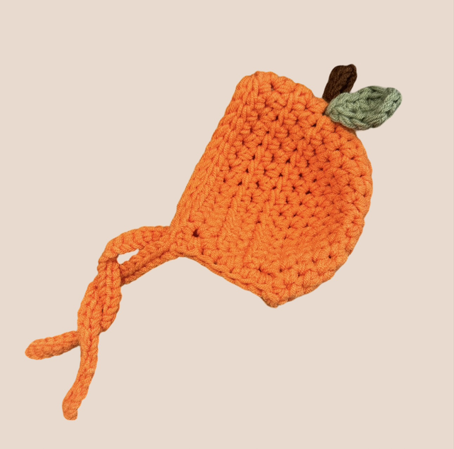 Halloween Collection- Pumpkin Bonnet