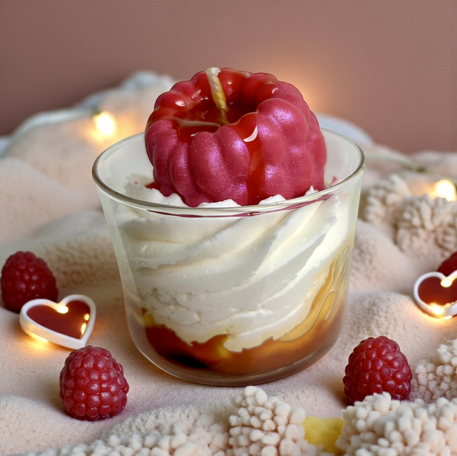 Bougie Framboise gourmande 