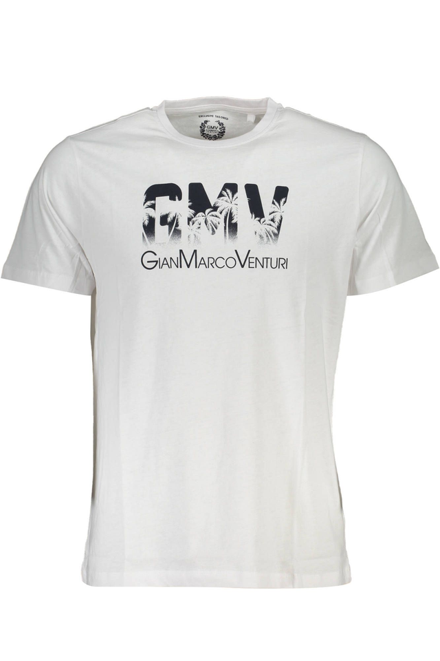 GIAN MARCO VENTURI T-SHIRT MANICHE CORTE UOMO BIANCO