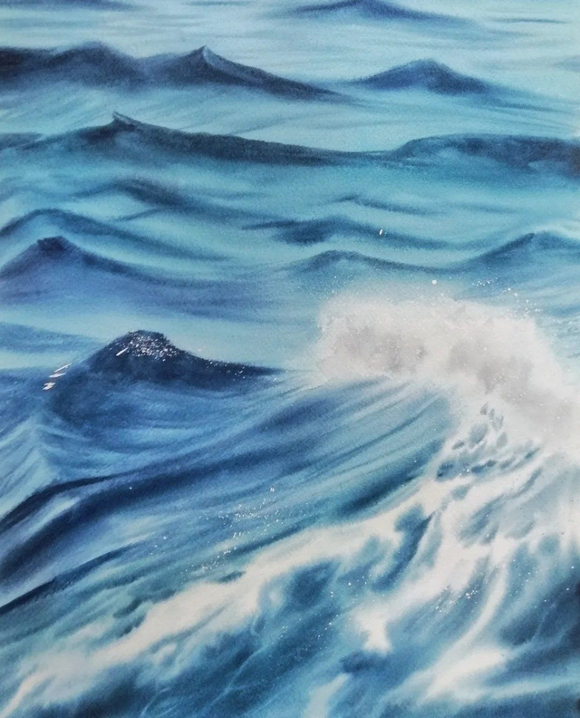 Costa Atlántica  - ORIGINAL 31 x 41 cm 