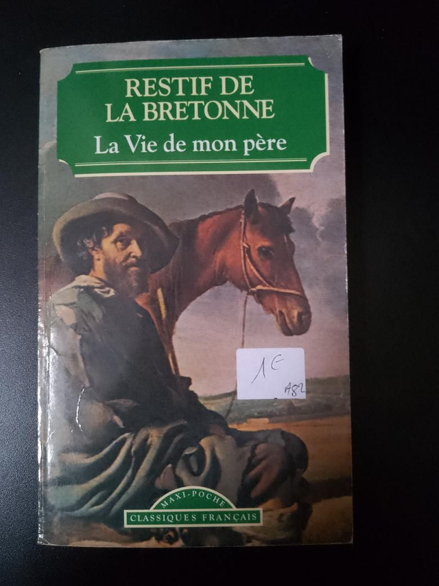 La vie de mon père, Restif de la Bretonne