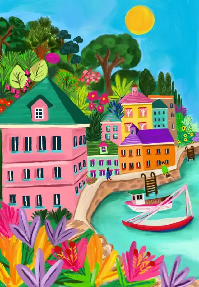 Puzzle Polperro Palette