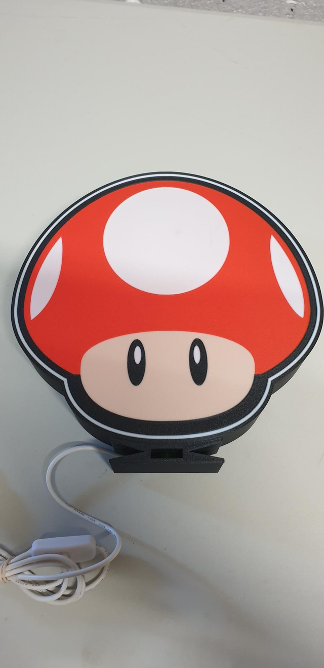 Lampe Mushroom Mario