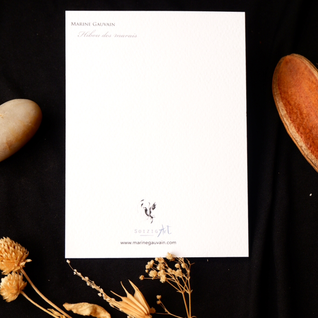 Carte postale A6 "La chevêchette"