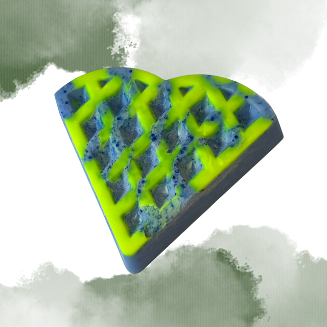 Wax Melt Heart Shaped Waffle