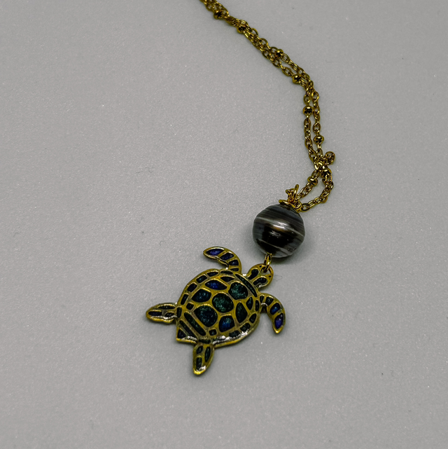 Collier Honu Ho’a