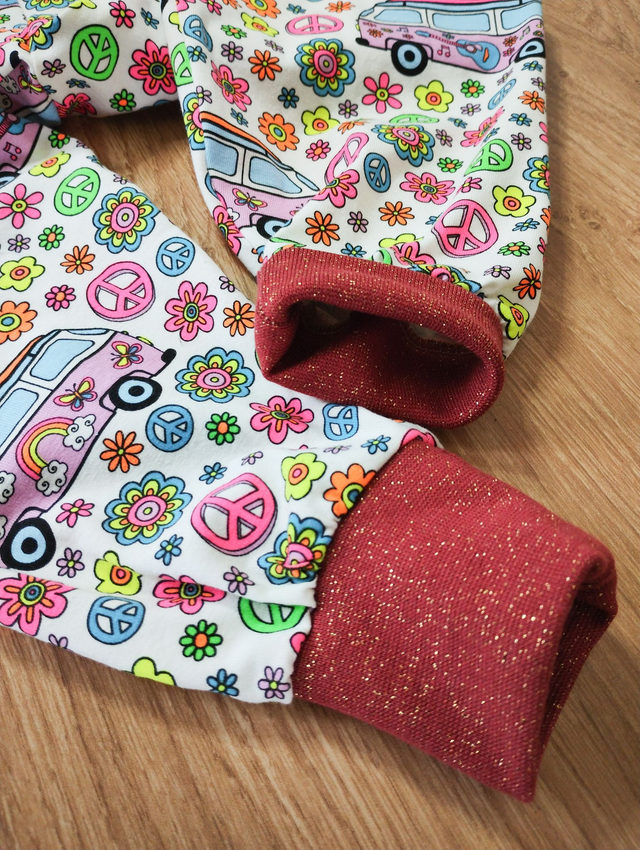 G* 24 MOIS Pantalon confort "PEACE" + bandeau 2/3 ans