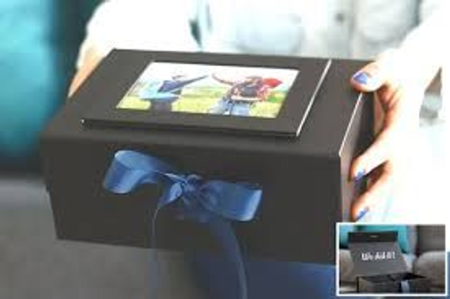 Grand Coffret LUXE photos, vide 20x20 cm