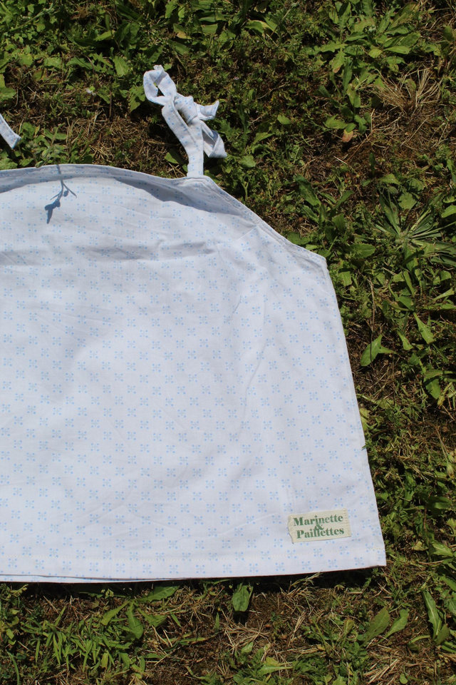 Top pois bleus - Taille 2