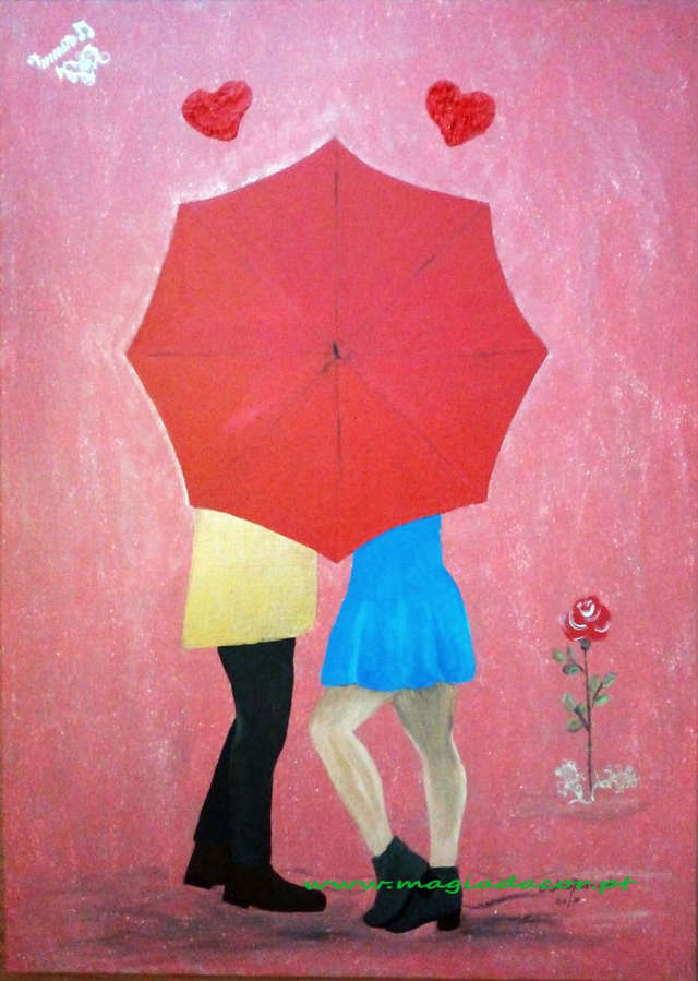 Acrílic - Sweetheart - Lovers
