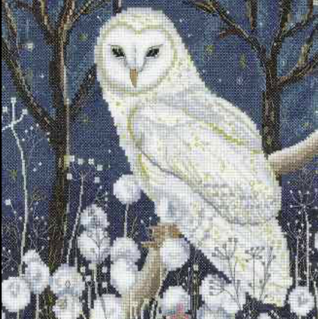 HERITAGE CRAFTS CROSS STITCH KIT – SPIRIT GUIDE BY ELAINE SERENUM