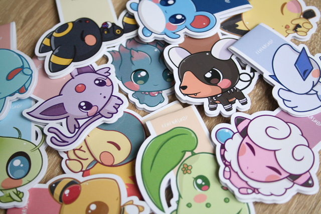 Pokemon Gen 2 Marcapáginas / Bookmarks